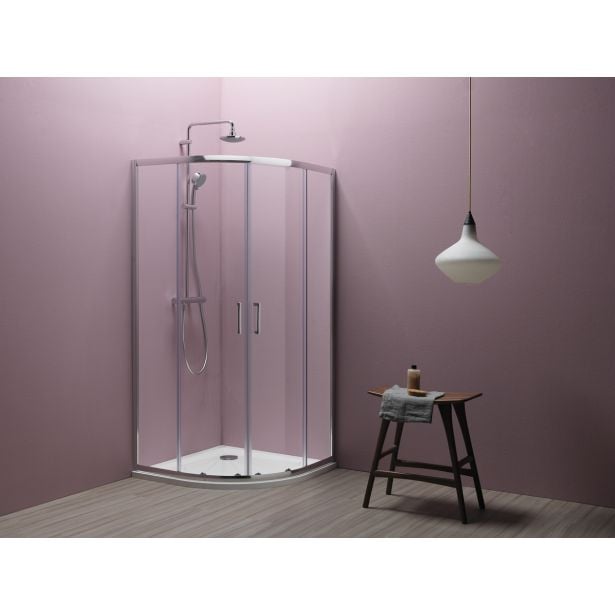 POLKROŽNA KABINA ZA PRHANJE KOLPA SAN TKP 90/K ECO QUAT R550 SILVER POLKROŽNA KABINA ZA PRHANJE KOLPA SAN TKP 90/K ECO QUAT R550 SILVER