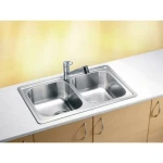 Pomivalno korito E40 . Inox pomivalno korito E 40 je vgradno. Korito ima dve posodi. Postavitev korita je univerzalna (levo ali desno). Dimenzija: - D: 81 cm x