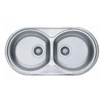 Pomivalno korito F50 . Inox pomivalno korito F50 je vgradno. Postavitev korita je univerzalna (levo ali desno). Minimalna širina omarice je 80 cm. Velikost