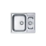 Pomivalno korito LN50 . Inox pomivalno korito LN 50 je vgradno. Korito ima dve posodi, eno večjo in eno manjšo. Postavitev korita je univerzalna (levo ali