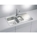 Pomivalno korito LN70 . Inox pomivalno korito LN 70 je vgradno. Korito ima dve posodi, eno večjo in eno manjšo, ter odlagalno površino. Postavitev korita je