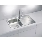 Pomivalno korito LN80 . Inox pomivalno korito LN 80 je vgradno. Korito ima odlagalno površino. Minimalna širina omarice je 45 cm. Korito vsebuje sifon.