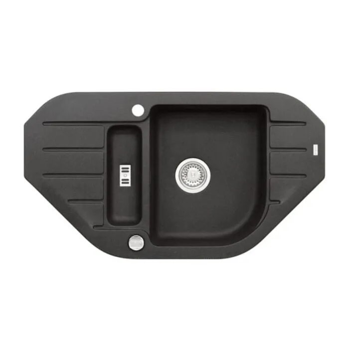 Pomivalno korito Ni60 Pomivalno korito Ni60 . Pomivalno korito NI60 je kotno in narejeno iz granitala. Korito je vgradno. Minimalna širina omarice pri kotni vgradnji je 90 cm,