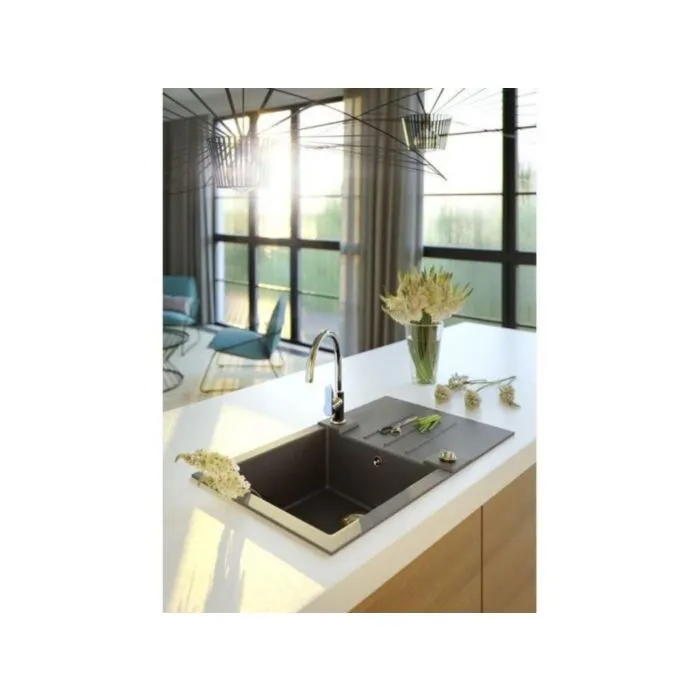 Pomivalno korito R130 Pomivalno korito R130 . Pomivalno korito R130 je narejeno iz granitala. Korito je vgradno. . Minimalna širina omarice je 60 cm. Postavitev kotrita je