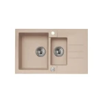 Pomivalno korito R70 . Pomivalno korito R70 je narejeno iz granitala. Korito je vgradno. Minimalna širina omarice je 60 cm. Postavitev kotrita je univerzalana