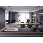 Pomivalno korito R70 . Pomivalno korito R70 je narejeno iz granitala. Korito je vgradno. Minimalna širina omarice je 60 cm. Postavitev kotrita je univerzalana