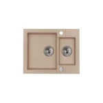 Pomivalno korito R80 . Pomivalno korito R80 je narejeno iz granitala. Korito je vgradno. Minimalna širina omarice je 60 cm. Postavitev kotrita je univerzalana