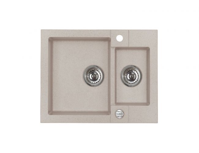 Pomivalno korito R80 je narejeno iz granitala. Korito je vgradno. Minimalna širina omarice je 60 cm. Postavitev kotrita je univerzalana (levo ali desno).