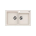 Pomivalno korito R90 . Pomivalno korito R90 je narejeno iz granitala. Korito je vgradno. Minimalna širina omarice je 60 cm. Postavitev kotrita je univerzalana