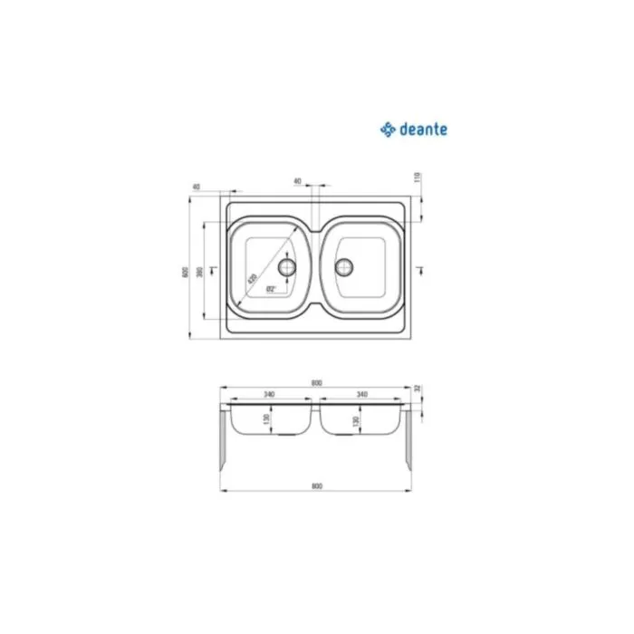 Pomivalno nasadno korito CLASIK dvojno Pomivalno nasadno korito CLASIK dvojno . Dvojno nasadno korito CLASIK. Običajno se uporablja za kuhinje, kjer nimate delovnega pulta in s koritom pokrijete