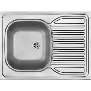 Pomivalno nasadno korito CLASIK enojno . Enojno nasadno korito CLASIK. Običajno se uporablja za kuhinje, kjer nimate delovnega pulta in s koritom pokrijete