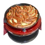 POSEBNI ŽAR SAČ ELEKTRIČNI AKEL AF022 50 CM BORDO - slika 7