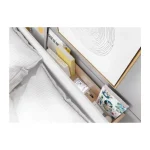 Postelja DANI 140x200 . Postelja DANI je modernega dizajna in brezhibnega izgleda. Postelja je unikatna ker ima pri vzglavju praktično polico na katero lahko