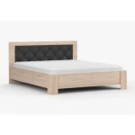 Postelja DULE . Postelja DULE je odlična postelja, primerna za vsako spalnico. Narejena je iz kvalitetne laminirane plošče in ima ABS robove. ABS robovi,