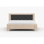 Postelja DULE . Postelja DULE je odlična postelja, primerna za vsako spalnico. Narejena je iz kvalitetne laminirane plošče in ima ABS robove. ABS robovi,