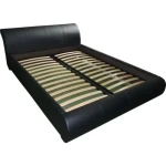 Postelja EMA . Postelja Ema je modernega in elegantnega videza, ki vam bo nudila miren spanec. Vsebuje letveno dno. Podnožje postelje je iz umetnega usnja,