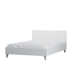 Postelja LOVY 90x200 . Postelja LOVY je primerna za vse otroške in mladinske sobe. Dobavljiva je v beli barvi. Narejena je iz laminirane plošče debeline 16