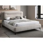 Moderna udobna postelja NIKOLA, vam bo zagotovila miren spanec. Narejena je iz kakovostnega blaga, kar zagotavlja prijeten in udoben počitek. Postelja vsebuje