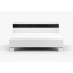 Postelja POMLAD . Postelja POMLAD je primena za vsako spalnico. Narejena je iz visokokakovostne laminirane plošče debeline 16 mm. Postelja ima ABS robove, ki