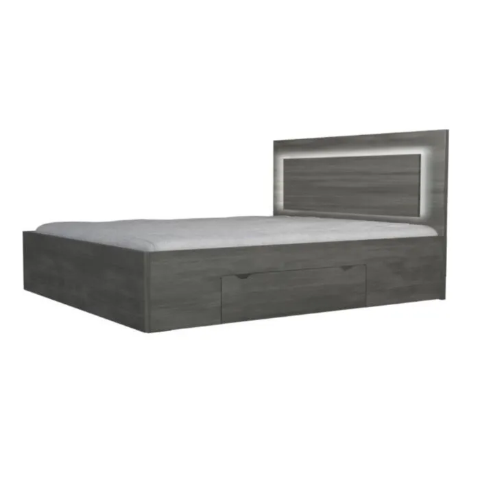 Postelja TIFANY 2 Postelja TIFANY 2 . Postelja TIFANY 2 je narejena iz kvalitetne visokokakovostne laminirane plošče, debeline 16mm. Postelja ima ABS robove, ki zagotavljajo