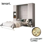 Postelja v omari METULJ PRO 140x200cm
