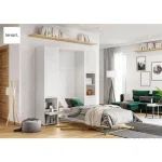 Stenska vertikalna postelja METULJ PRO vam omogoča, da katero koli sobo spremenite v popolno uporabno in estetsko privlačno spalnico. Revolucionaren