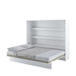 Postelja v omari ZVONČEK 160x200 cm bela visoki sijaj