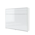 Postelja v omari ZVONČEK 160x200 cm bela visoki sijaj