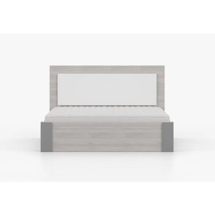 Postelja ZEUS Postelja ZEUS . Postelja ZEUS je odlična postelja, primerna za vsako spalnico. Narejena je iz kvalitetne visokokakovostne laminirane plošče. Postelja ima