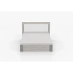 Postelja ZEUS . Postelja ZEUS je odlična postelja, primerna za vsako spalnico. Narejena je iz kvalitetne visokokakovostne laminirane plošče. Postelja ima