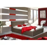 Udobna in kvalitetna postelja ZOKO5 vam bo zagotovila miren spanec. Narejena v kvalitetnem umetnem ustnju . Dobavljiva je v rjavi rjavi. Dimenzija postelje: