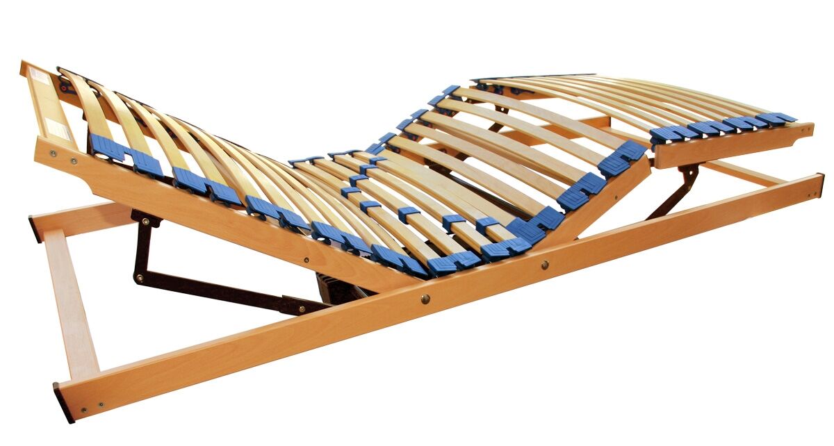 Posteljni vložek CONTRADOL CD VR MOTOR1 z 26 prožno vpetimi letvicami in električnim dvigom vzglavja in vznožja. Namenjen je bolnikom s težavami v vratni,