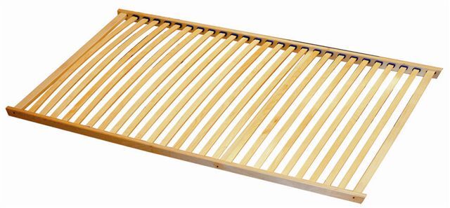 Primerno za vse vrste vzmetnic. Letveno dno MOLY dobavljivo v več dimenzijah, s 25 vzmetnimi letvicami,katere so pritrjene v lesen okvir. Letvice so narejene