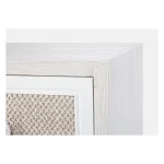 Predalnik 2C-1C MONTIEL . Predalnik 2C-1C MONTIEL je narejen iz MDF-ja, sprednja stran predala je ovlečena v tkanino, noge so iz kovine. Ima poseben in