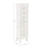 Predalnik 7C CLORINE . Predalnik 7C CLORIN je eleganten kos pohištva, ki popestri vaš prostor. Njen poseben dizajn vas bo navdušil, saj prinese vašemu