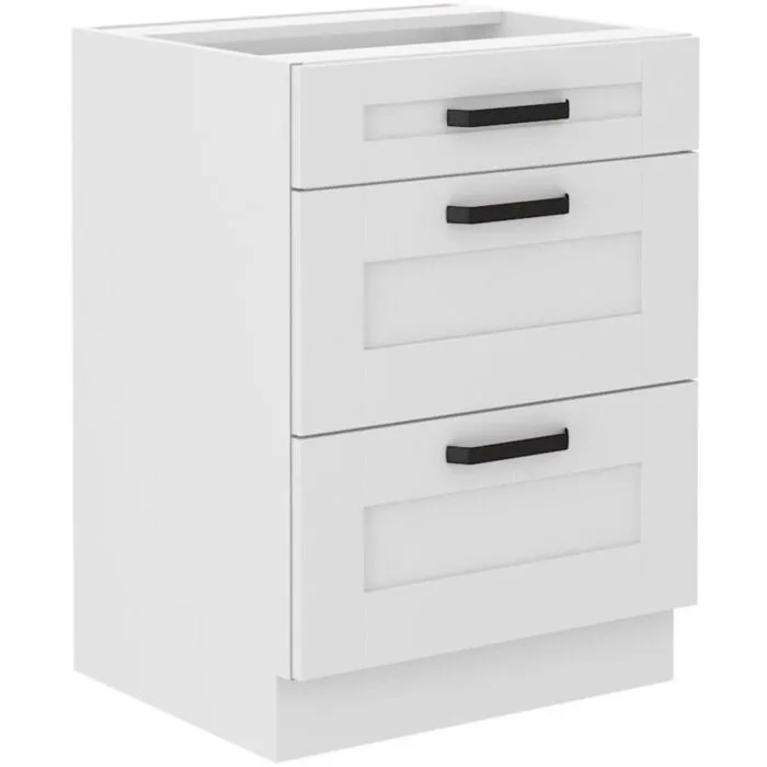 Predalnik LIJA D60 3P . Kuhinjo LIJA je možno naročiti v kompletu (Kuhinjski bloki LIJA) ali pa po posameznih elementih po vaši izbiri. Predalnik LIJA D60