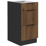 Predalnik SILVA 40D . Kuhinjo SILVA je možno naročiti v kompletu (Kuhinjski bloki SILVA) ali pa po posameznih elementih po vaši izbiri. Predalnik SILVA 40D