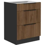 Predalnik SILVA 60D . Kuhinjo SILVA je možno naročiti v kompletu (Kuhinjski bloki SILVA) ali pa po posameznih elementih po vaši izbiri. Predalnik SILVA 60D