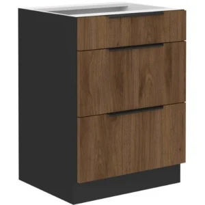 Predalnik SILVA 60D . Kuhinjo SILVA je možno naročiti v kompletu (Kuhinjski bloki SILVA) ali pa po posameznih elementih po vaši izbiri. Predalnik SILVA 60D