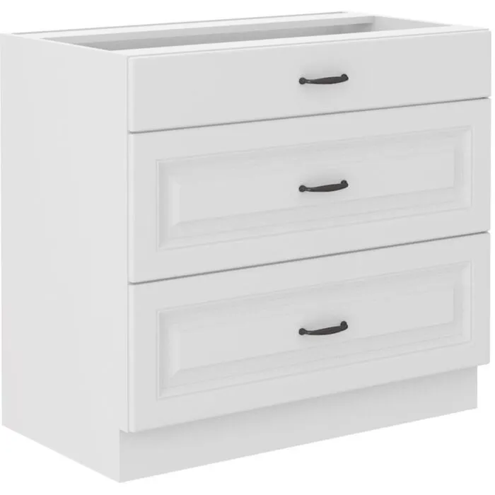 Predalnik SOFIA 80D 3P . Kuhinjo SOFIA je možno naročiti v kompletu (Kuhinjski bloki SOFIA) ali pa po posameznih elementih po vaši izbiri. Predalnik SOFIA