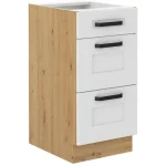 Predalnik VANESA D40 3P . Kuhinjo VANESA je možno naročiti v kompletu (Kuhinjski bloki VANESA) ali pa po posameznih elementih po vaši izbiri. Predalnik