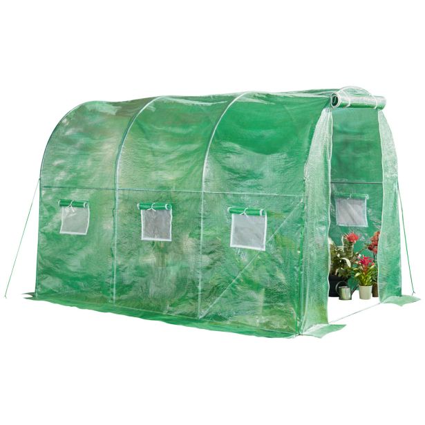 PVC RASTLINJAK GH-066 4X2.5X2 M ZELEN PVC RASTLINJAK GH-066 4X2.5X2 M ZELEN