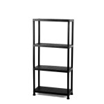 PVC REGAL PRACTIC 138X80X30 CM 4P/20KG ČRN - slika 2