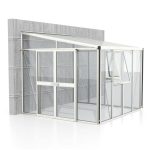 RASTLINJAK, STEKLO/POLIK. VITAVIA ATHENA 7000 ESG/VP BELA 2.7X2.7M