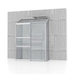 RASTLINJAK, STEKLO/POLIK. VITAVIA IDA 900 ESG3MM, ALU