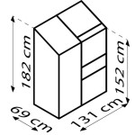 RASTLINJAK, STEKLO-V.PLOŠ VITAVIA IDA 900 ESG3MM, ALU - slika 8