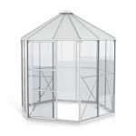 RASTLINJAK, STEKLO/POLIK. VITAVIA PAVILJON HERA 4500 ESG/VP ALU 2.5X5.5M