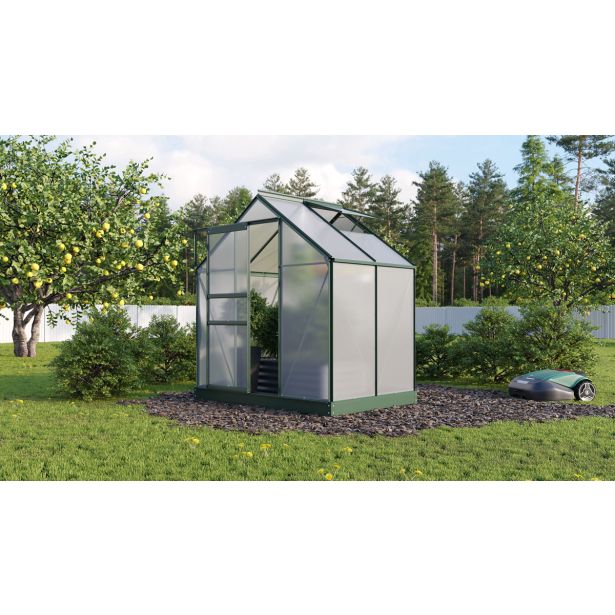 RASTLINJAK, VOLTE PLOŠČE VITAVIA PLANET 2500 HKP 6MM, 1,95X1,31M SMARAGDNA - RASTLINJAK+ OKVIR ZA TEMELJ RASTLINJAK, VOLTE PLOŠČE VITAVIA PLANET 2500 HKP 6MM, 1,95X1,31M SMARAGDNA - RASTLINJAK+ OKVIR ZA TEMELJ