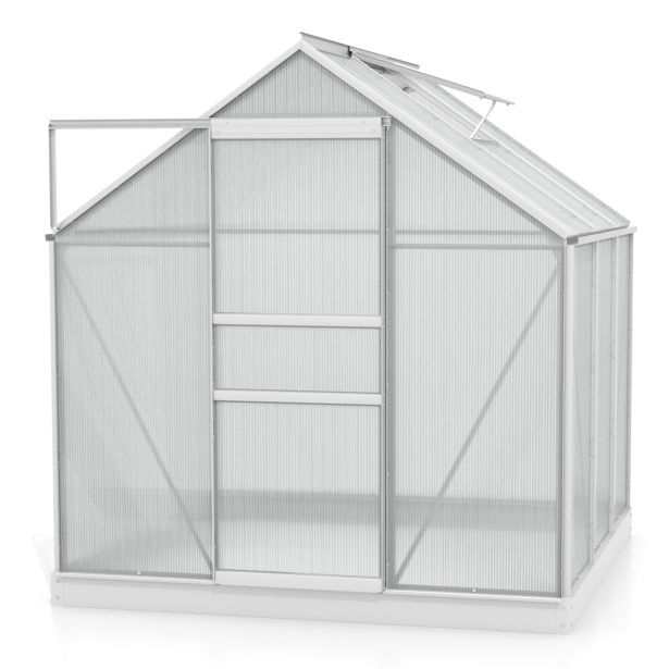 RASTLINJAK, VOLTE PLOŠČE VITAVIA PLANET 3800 HKP 6MM, 1,95X1,95M ALU -RASTLINJAK+ OKVIR ZA TEMELJ RASTLINJAK, VOLTE PLOŠČE VITAVIA PLANET 3800 HKP 6MM, 1,95X1,95M ALU -RASTLINJAK+ OKVIR ZA TEMELJ
