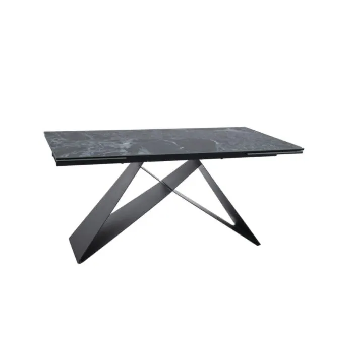 Raztegljiva jedilna miza ANA Raztegljiva jedilna miza ANA . Raztegljiva jedilna miza ANA, bo prinesla svežino in eleganco v vaš prostor. Narejena je iz kakovostnega kaljenega stekla in